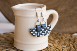 boucle fimo noir et blanc - Pâtes Fimo Soft : le modelage facile pour toutes vos créations - 10doigts.fr - 2