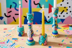 Bougeoir en bois 5 x 5 cm - Bougeoirs en bois - 10doigts.fr - 2