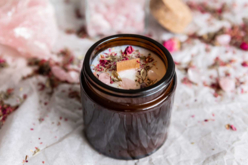 vela en tarro ámbar - Mechas y Accesorios para Velas - 10doigts.fr