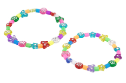 Fancy Beads "Diamonds" - 750 Beads - 2 - Transparent Colored Beads - 10doigts.com - Transparent Colored Beads - 10doigts.fr