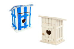 Cabanon en bois miniature 8 x 6,5 cm - Les nouveautés 2026 - 10doigts.fr - 2