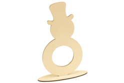 marco redondo de madera - Supports de Noël - 10doigts.fr - 2