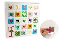 calendrier chocolats - Calendriers de l'Avent - 10doigts.fr