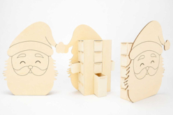 Advent Calendar Santa Claus - Calendriers de l'Avent à décorer - 10doigts.fr