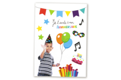 carte anniversaire - Gommettes anniversaire : décorez et animez vos fêtes d'enfants - 10doigts.fr - 2
