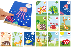 Cartes de modelage + CADEAU de 10 rondins de pâte à modeler - Kits éducatifs - 10doigts.fr - 2