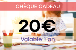 Chèque cadeau 20€ 10 doidgts - Idées Cadeaux DIY Noël - 10doigts.fr - 2