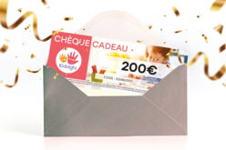 chèque cadeau 200 euros - Idées Cadeaux DIY Noël - 10doigts.fr
