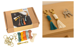 coffret macramé porte-clés - Porte-clés - 10doigts.fr