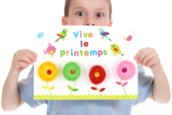 Collage "viva la primavera" - Accesorios en papel - 10doigts.fr