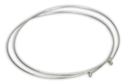 Collier tour de cou argenté   - Colliers et chaines - 10doigts.fr