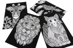 coloriage velours animaux - Coloriage - 10doigts.fr