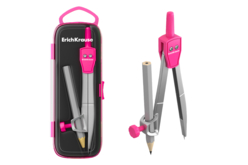Compás de acero para la vuelta al cole - Accessoires de dessin : les outils indispensables des jeunes artistes - 10doigts.fr - 2