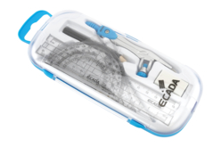 Compass + geometry accessories - 2 - Drawing Accessories - 10doigts.com - Drawing Accessories - 10doigts.fr