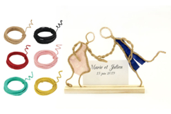 corde jute colorée - Corde naturelle - 10doigts.fr