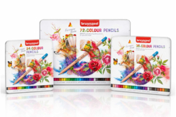 Bruynzeel Expression Colouring Pencils, Metal Box - Crayons de couleurs Beaux-Arts - 10doigts.fr