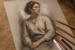 Pitt Monochrome Drawing Set Faber-Castell - Graphite Pencils and Leads for Drawing - 10doigts.fr