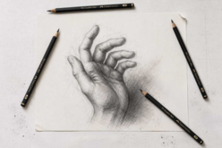 dibujos lápices de grafito Castell 9000 - Crayons graphite et mines pour le dessin - 10doigts.fr - 2