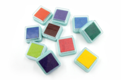 Encreurs colorés - 10 couleurs - Encreurs - 10doigts.fr