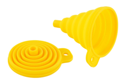 entonnoir silicone pliable - Accessoires de peintures - 10doigts.fr