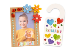 Gomets alfabeto acuarela (2 planchas) - Gomets alfabéticos y de mensajes - 10doigts.fr