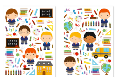 Gommettes école  - Gommettes pédagogiques : apprendre, grandir et s'éveiller par le jeu - 10doigts.fr - 2