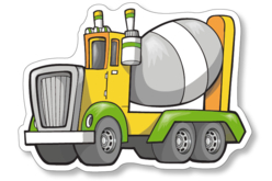 Gomets maquinaria de construcción - Gomets Transportes y Oficios - 10doigts.fr