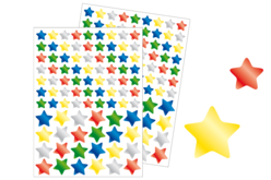 gommettes étoiles - Gommettes de Noël : autocollants et stickers créatifs pour enfants - 10doigts.fr