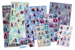 gommettes stickers la reine des neiges - Stickers fantaisies : personnalisez toutes vos créations - 10doigts.fr