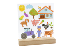 Vinilos electrostáticos reposicionables - Gomets pedagógicos - 10doigts.fr