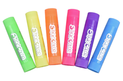 gouache baton stick solide fluo - Peinture gouache solide - 10doigts.fr