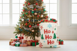 Gran Saco del Padre Noël en Algodón - Soportes de Navidad - 10doigts.fr