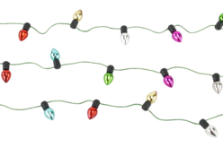 Guirlande décorative loupiotes de Noël 1 mètre - Petites décorations de Noël - 10doigts.fr - 2