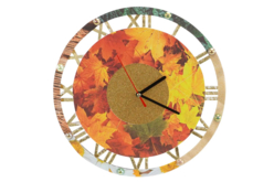 HORLOGE MDF  - Horloges à fabriquer - 10doigts.fr - 2