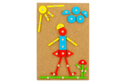 jeu à clouer - Jeux de construction - 10doigts.fr - 2