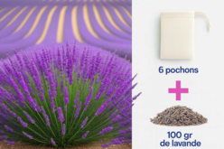 Kit 6 pochons en coton naturel + 100 gr de fleur - Coton, lin - Textiles - 10doigts.fr - 2