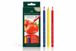 Faber-Castell Polychromos coloured pencil set – "Strawberry" theme - Crayons de couleurs Beaux-Arts - 10doigts.fr