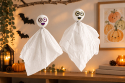 Halloween Ghost Kit - Kits créatifs Halloween - 10doigts.fr