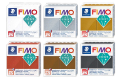 Kit pâtes Fimo - Couleurs Métallisées - Packs Promo pâtes Fimo : des assortiments exclusifs au meilleur prix - 10doigts.fr