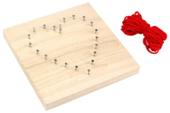 Kit String Art - String Art pour enfants : l'art de créer avec des fils - 10doigts.fr - 2