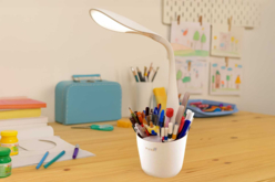 Lampe LED pots de rangement - Articles lumineux, guirlandes et bougies LED - 10doigts.fr - 2