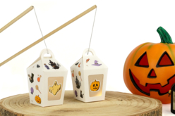lanternes gommettes Halloween - Gommettes Halloween - 10doigts.fr - 2