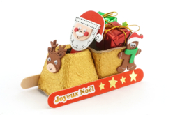 Le traineau du père Noël - Stickers mousse : donnez du volume à vos créations - 10doigts.fr - 2
