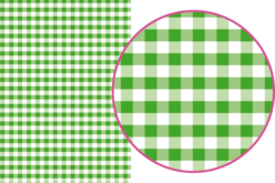 Magic Paper auto-adhésif Vichy vert - Papier adhésif - 10doigts.fr