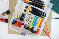 Plastic Storage Box - 2 - Palettes and Storage - 10doigts.com - Palettes and Storage - 10doigts.fr