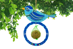 mangeoire pour oiseaux enfants jardin - Nichoirs, mangeoires en bois - 10doigts.fr - 2