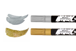 Rotulador de pintura metálico oro y plata - Marcadores de pintura - 10doigts.fr