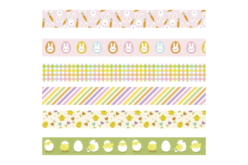 masking tape Pâques - Accessoires décoratifs de Pâques - 10doigts.fr