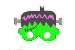 MÁSCARA MONSTRUO - Máscaras creativas para niños - 10doigts.fr