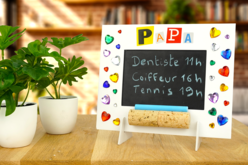 Mémo pour la fête des pères - Strass - 10doigts.fr - 2